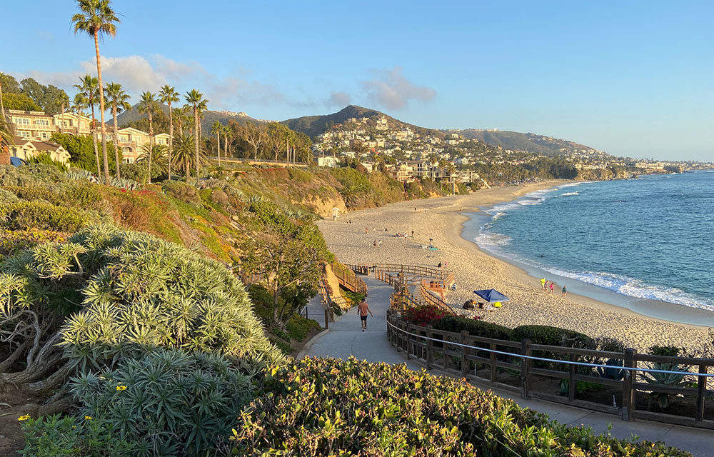 At the Montage in Laguna Beach